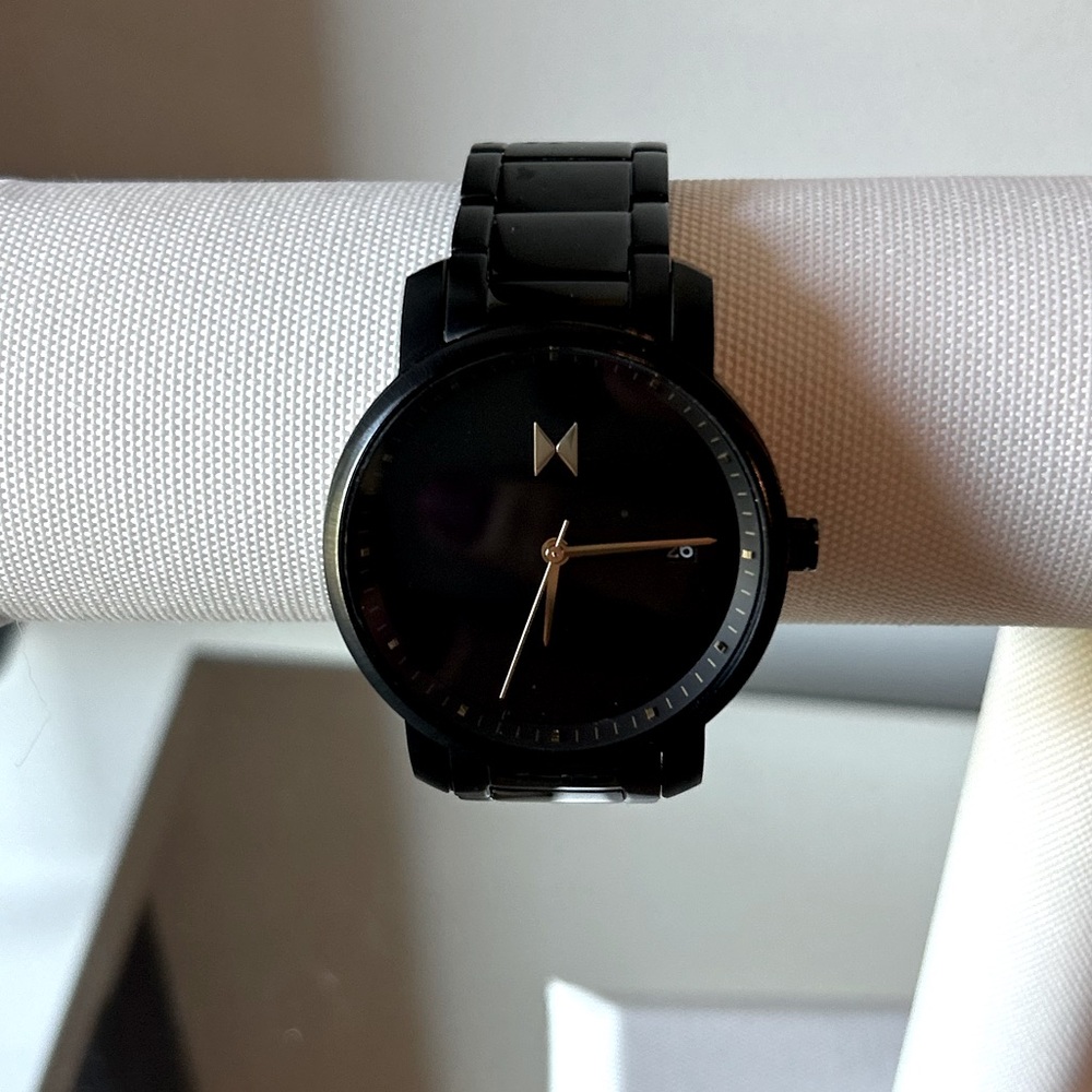 MVMT Black Ceramic Watch